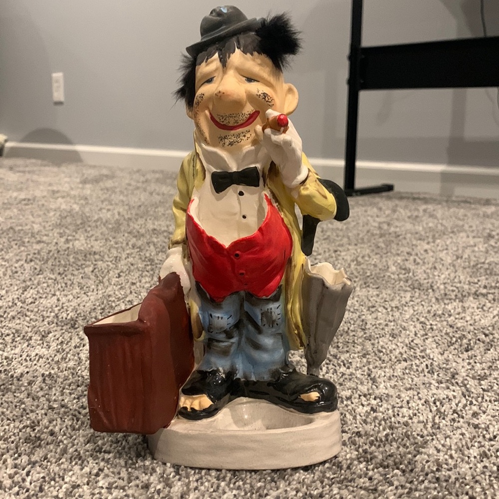 Vintage hobo ashtray